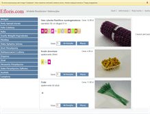 Tablet Screenshot of efloris.com